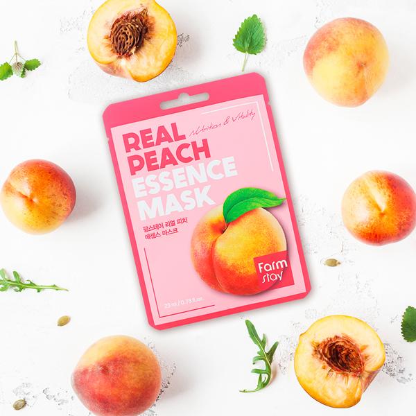 FarmStay Real Peach Essence Mask