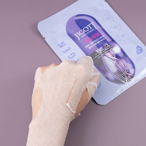 JIGOTT COLLAGEN REAL AMPOULE MASK