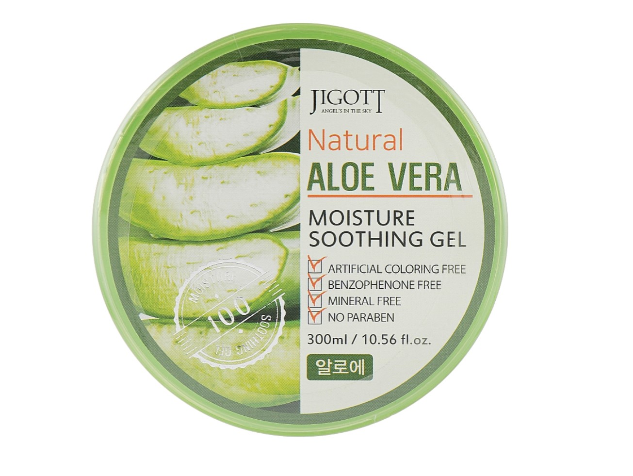 JIGOTT NATURAL ALOE VERA MOISTURE SOOTHING GEL