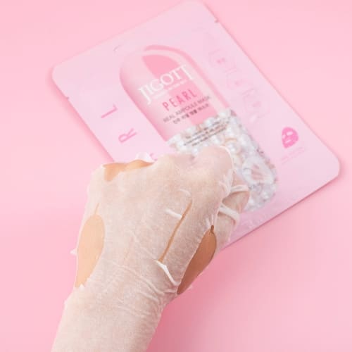 JIGOTT PEARL REAL AMPOULE MASK