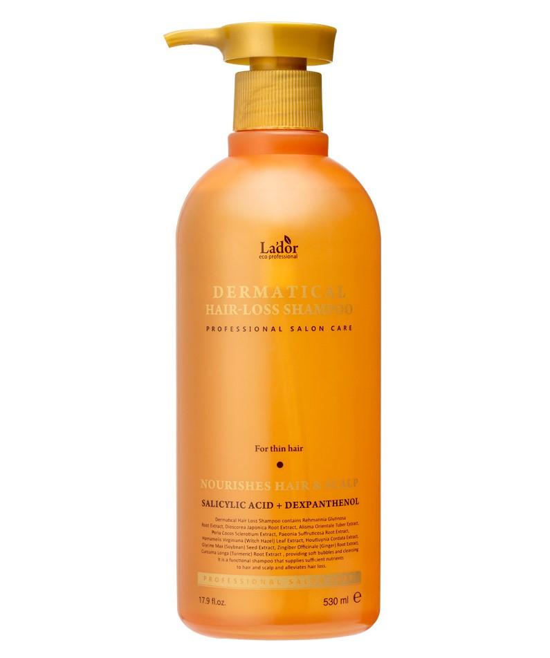 LADOR DERMATICAL HAIR- LOSS SHAMPOO (FOR THIN HAIR) 530 ML