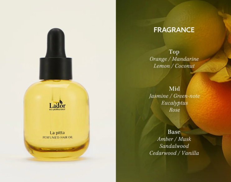 Lador Perfumed Hair Oil Trio Set 30ml x 3 ea