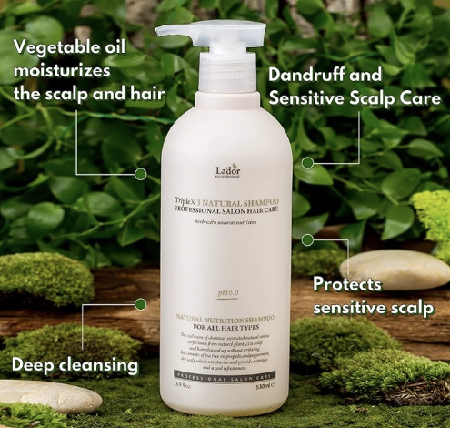LADOR TripleX Natural Shampoo 150ml'