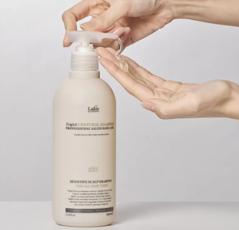 LADOR TRIPLEX3 NATURAL SHAMPOO 530 ml'