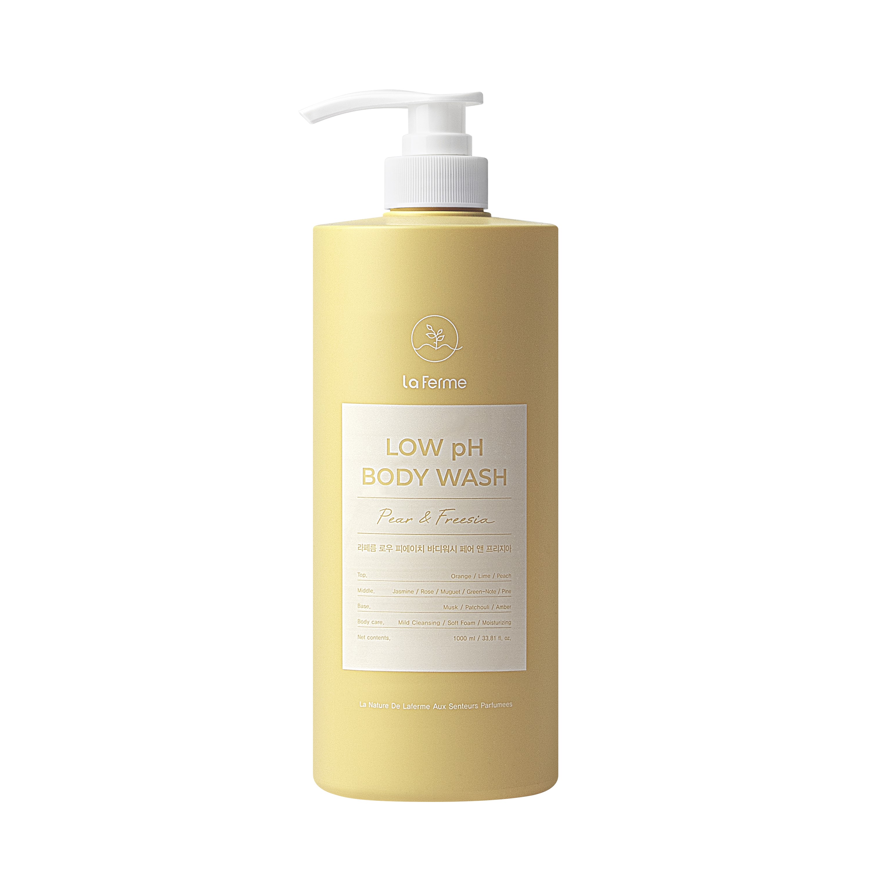 LAFERME Low pH Body Wask Pear & Freesia 1000ml