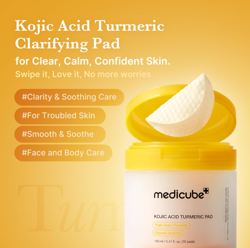 MediCube Kojic Acid Turmeric Pad (70 pads)