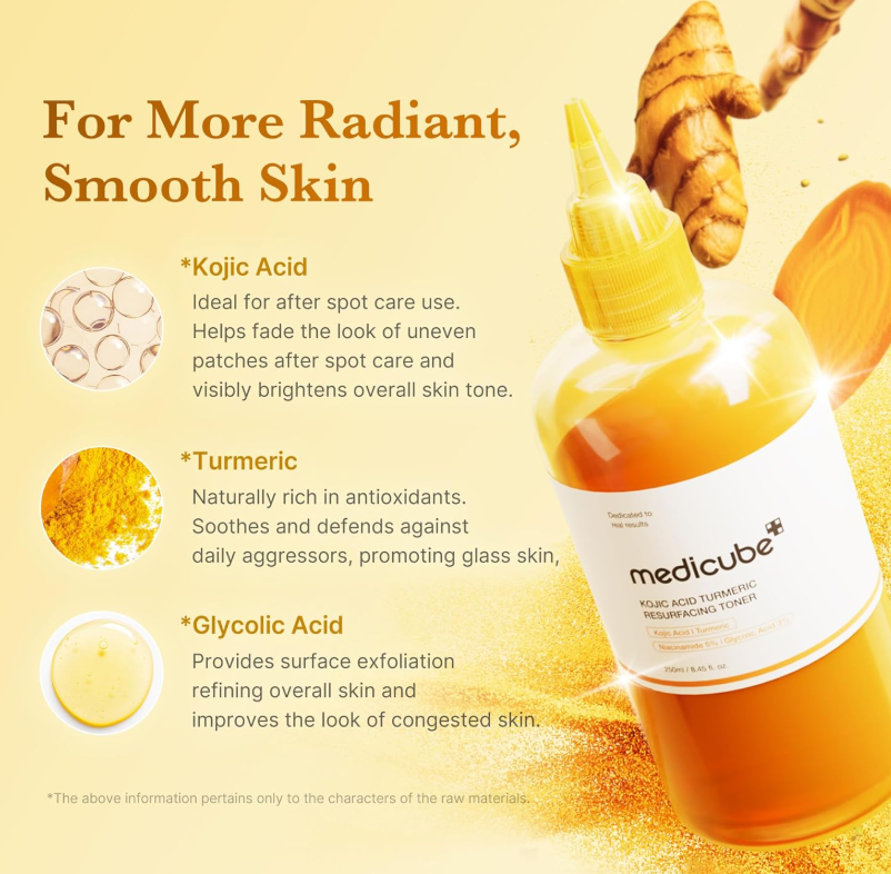 MediCube Kojic Acid Turmeric Resurfacing Toner
