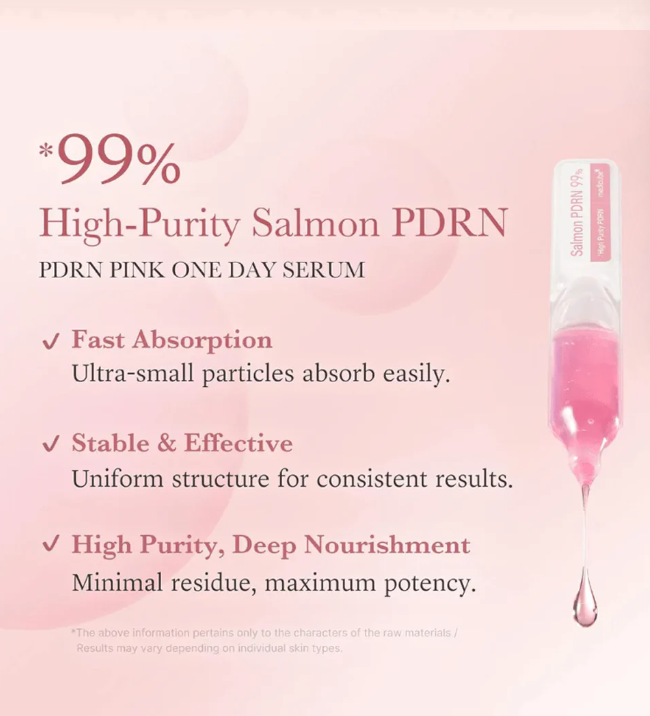 MediCube PDRN Pink One Day Serum 1.5ml x 10pcs