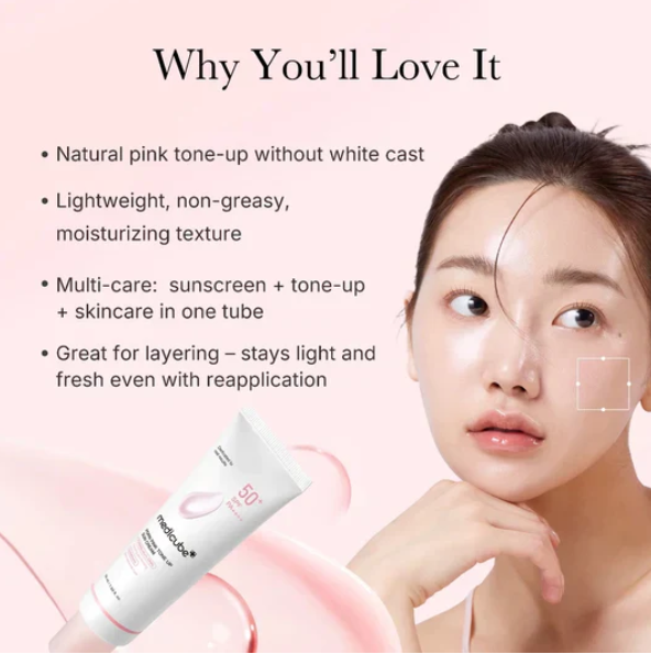 MediCube PDRN Pink Tone Up Sun Cream 50ml