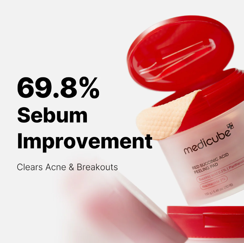 Medicube Red Succinic Peeling Pad 2024