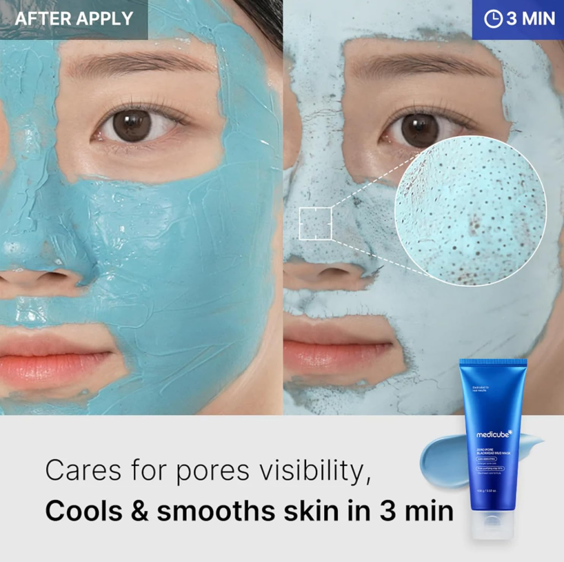 Medicube Zero Pore Blackhead Mud Mask