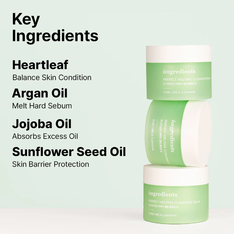 Ongredients Perfect Melting Cleansing Balm
