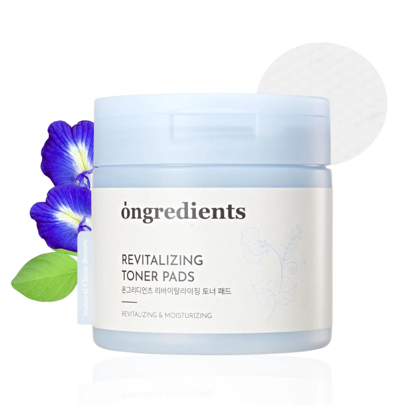 Ongredients Revitalizing Toner Pad'