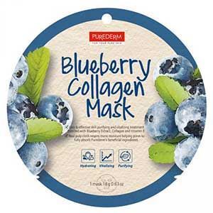 PUREDERM Blueberry Collagen Mask