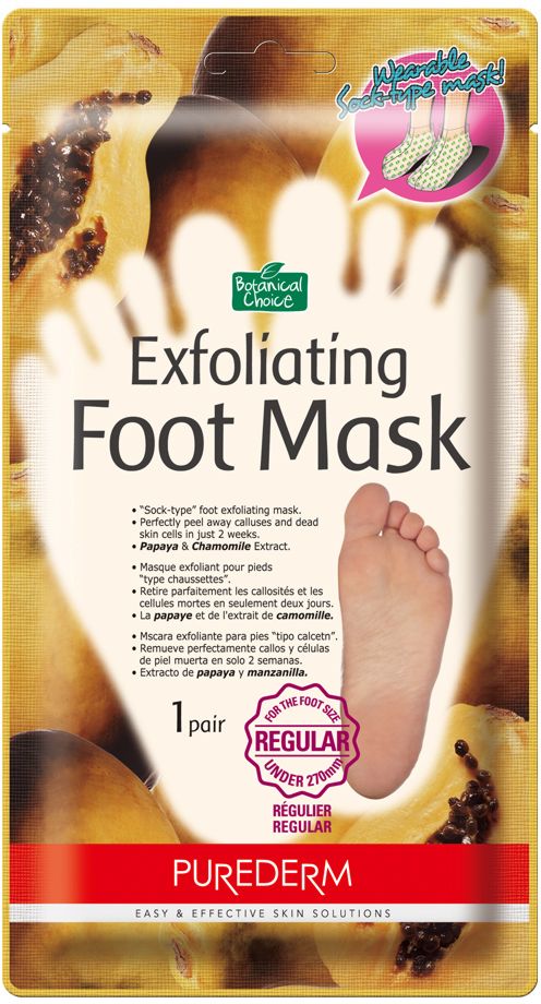 PUREDERM Exfoliating Foot Mask (Regular)