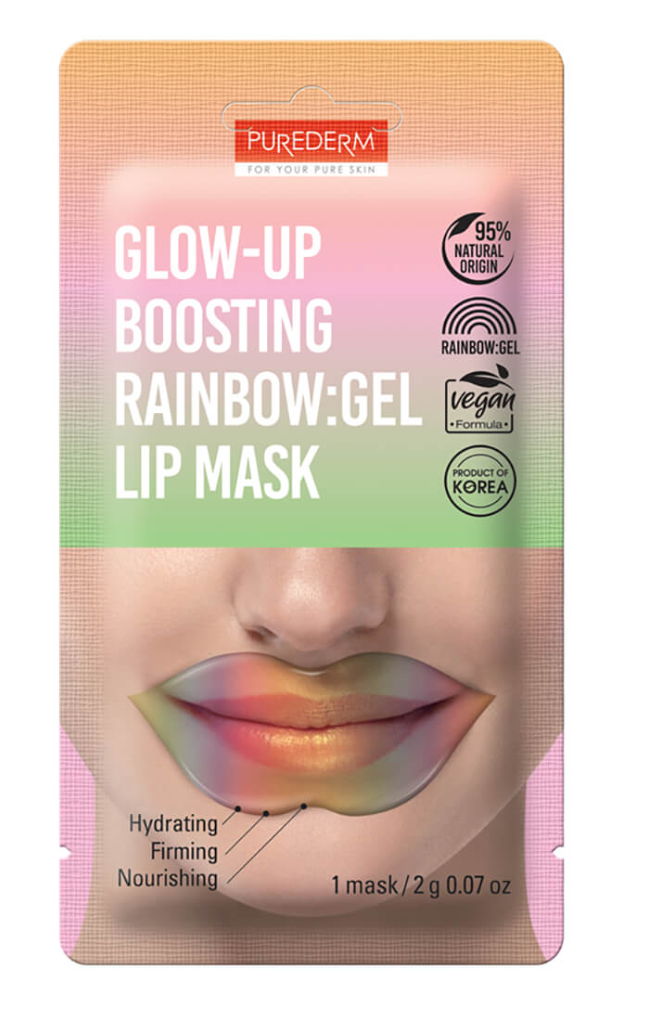 PUREDERM Glow-up Boosting RAINBOW:Gel Lip Mask