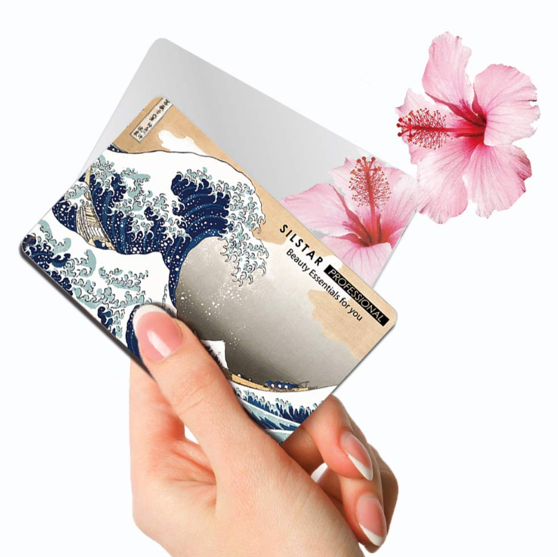 Silstar Katsushika Hokusai The Great Wave Off Kanagawa Mirror