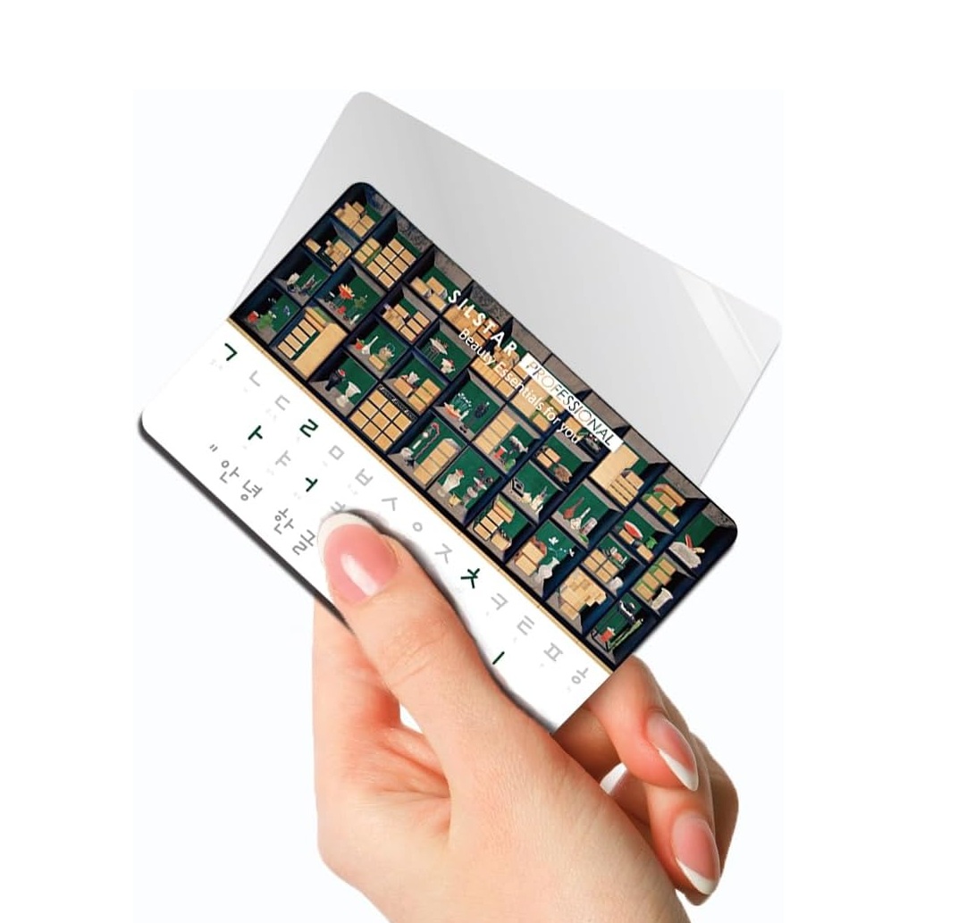Silstar Korean Alphabets ''Hangul'' With Korean Chaekgeori Chaekgado Mirror