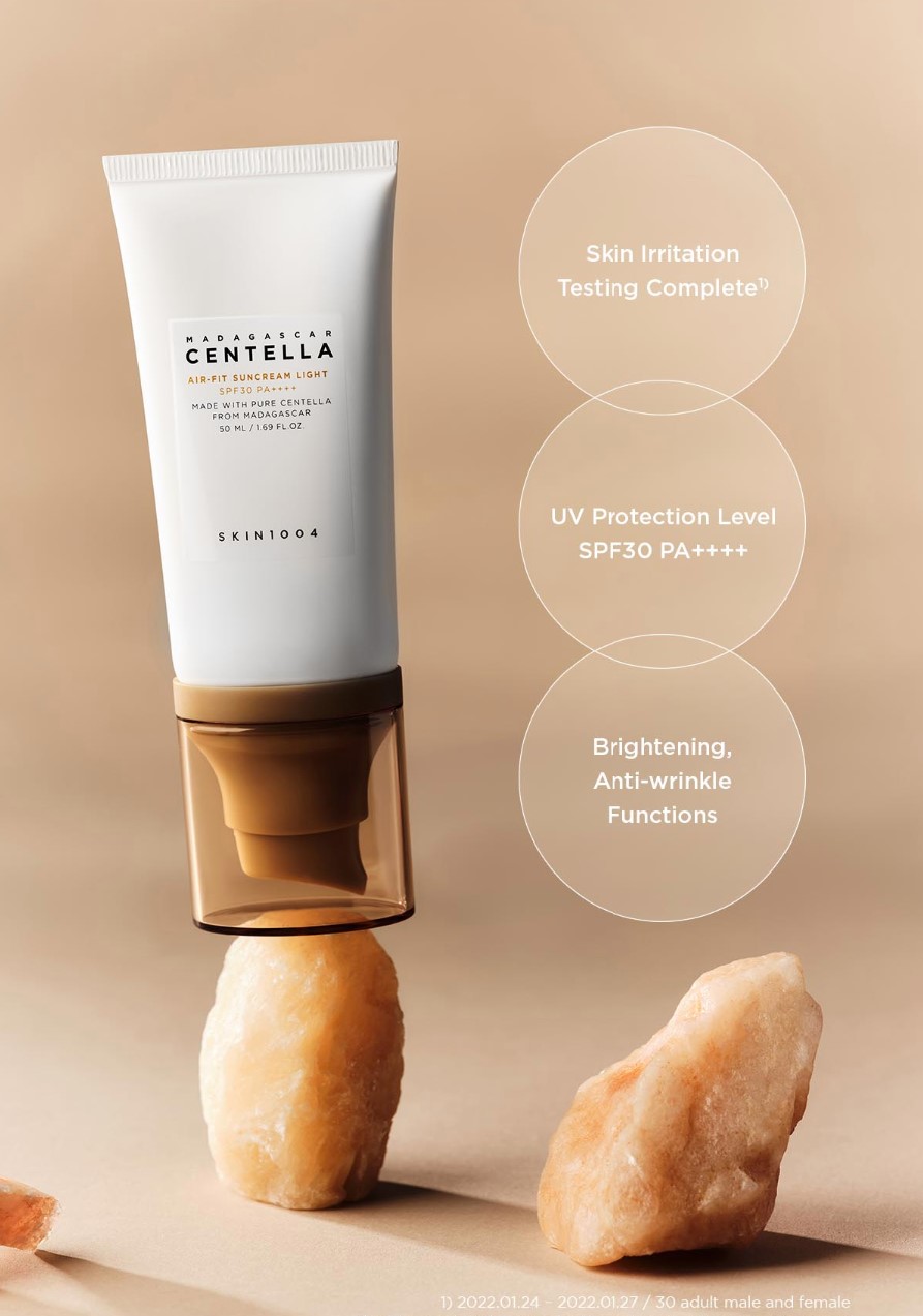Skin1004 Madagascar Centella Air-fit Suncream Light (SPF 30)