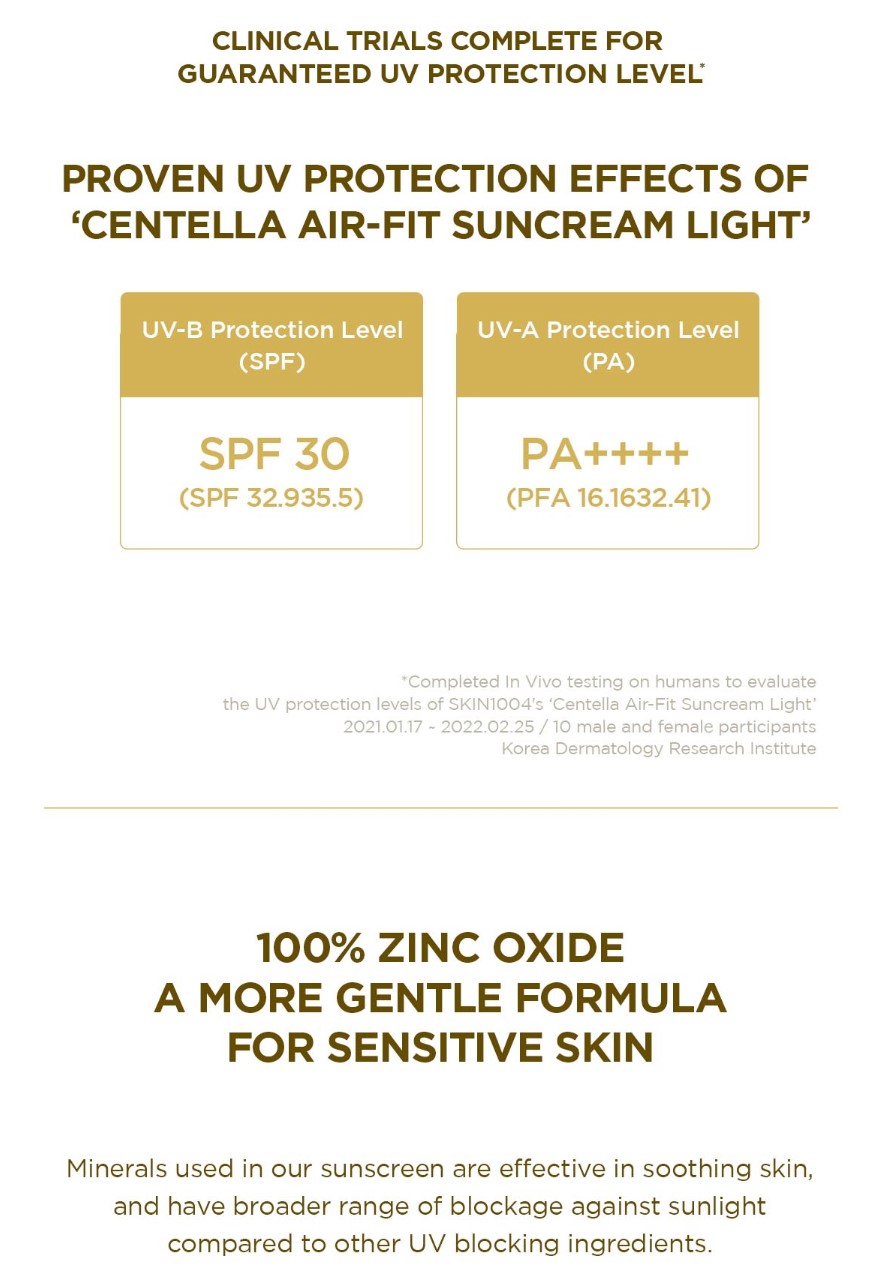 Skin1004 Madagascar Centella Air-fit Suncream Light (SPF 30)