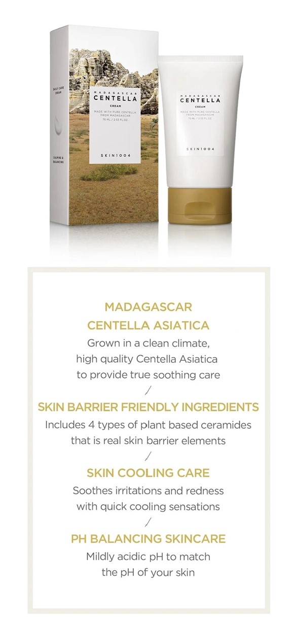 Skin1004 Madagascar Centella Cream 75ml