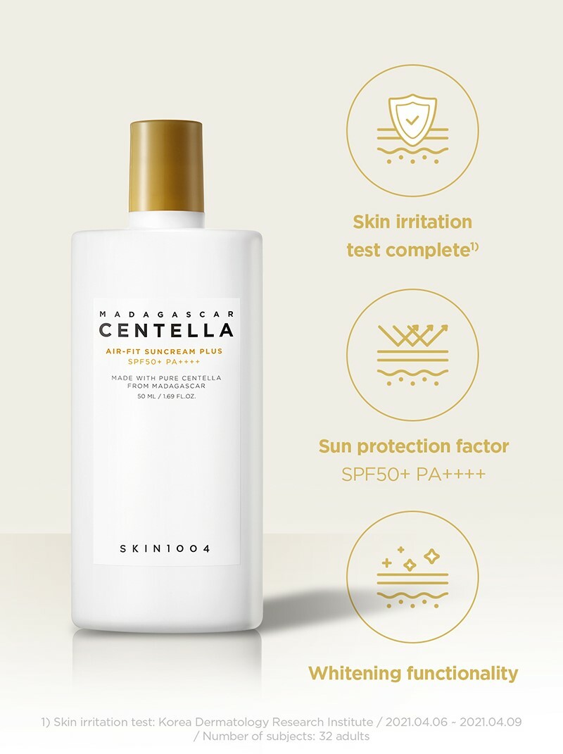 Skin1004 Madagascar Centella Air-Fit Suncream Plus 50ml (SPF 50)'