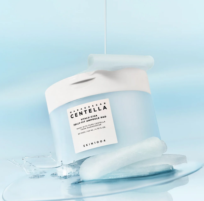Skin1004 Madagascar Centella Hyalu-Cica Jelly-Fit Ampoule Pad 60 pads