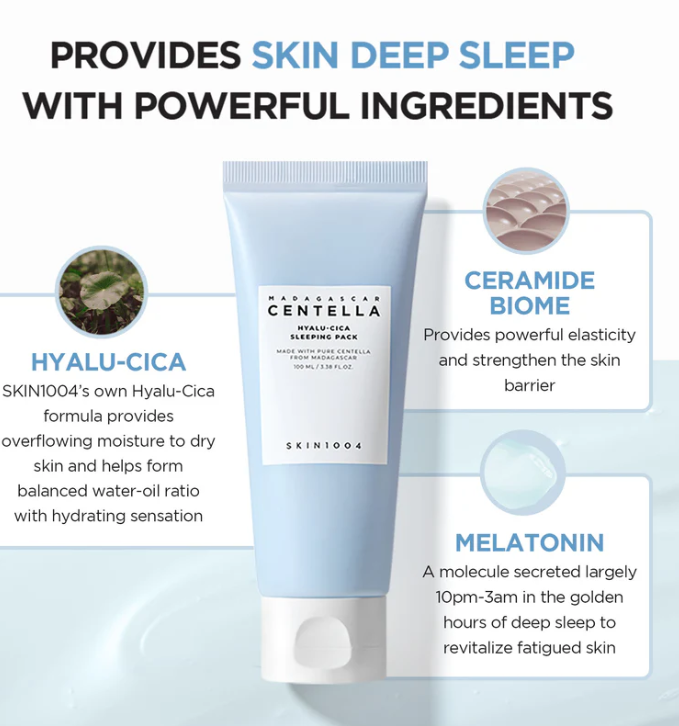 Skin1004 Madagascar Centella HYALU-CICA Sleeping Pack 100ml