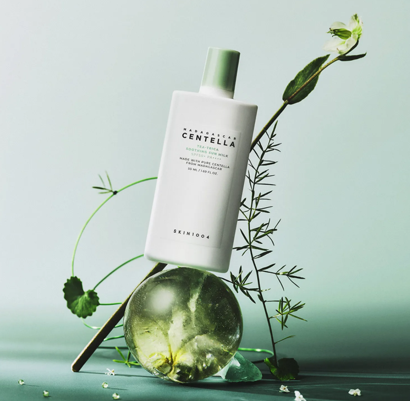 Skin1004 Madagascar Centella Tea- Trica Soothing Sun Milk 50ml