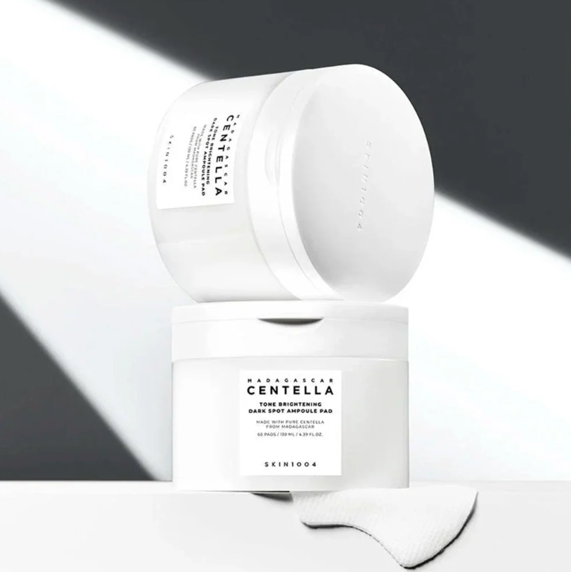 Skin1004 Madagascar Centella Tone Brightening Dark Spot Ampoule Pad 60 pads