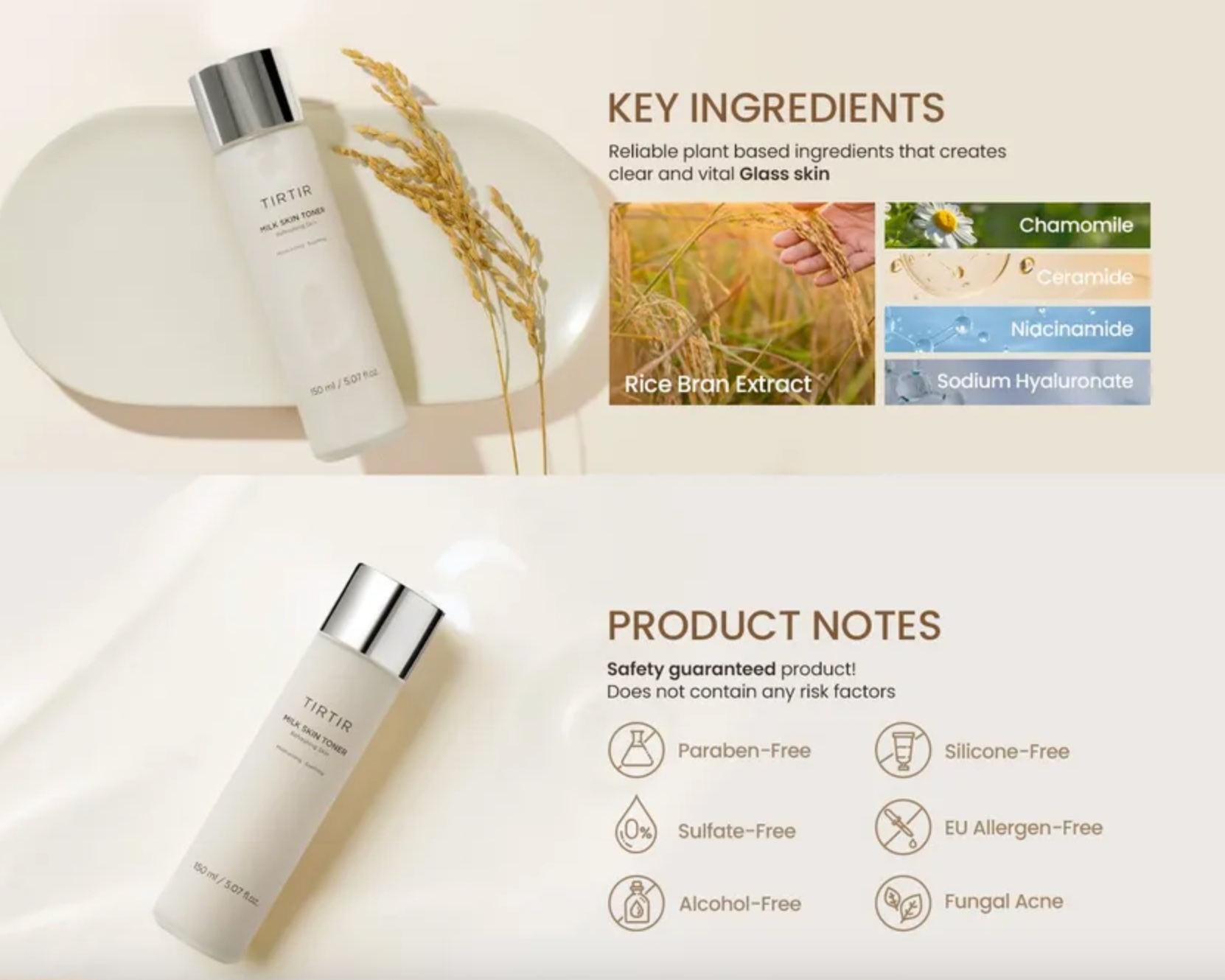 TirTir Milk Skin Toner 150 ml